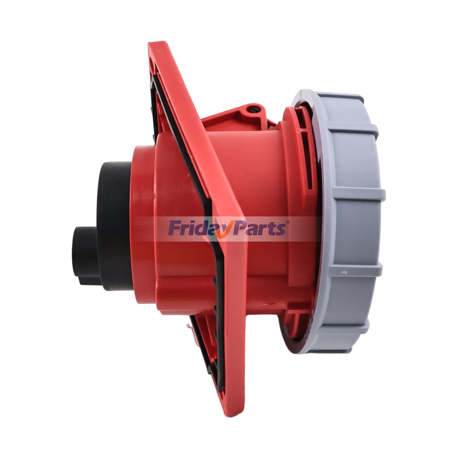 Slanted Panel Socket for Industrial Equipment