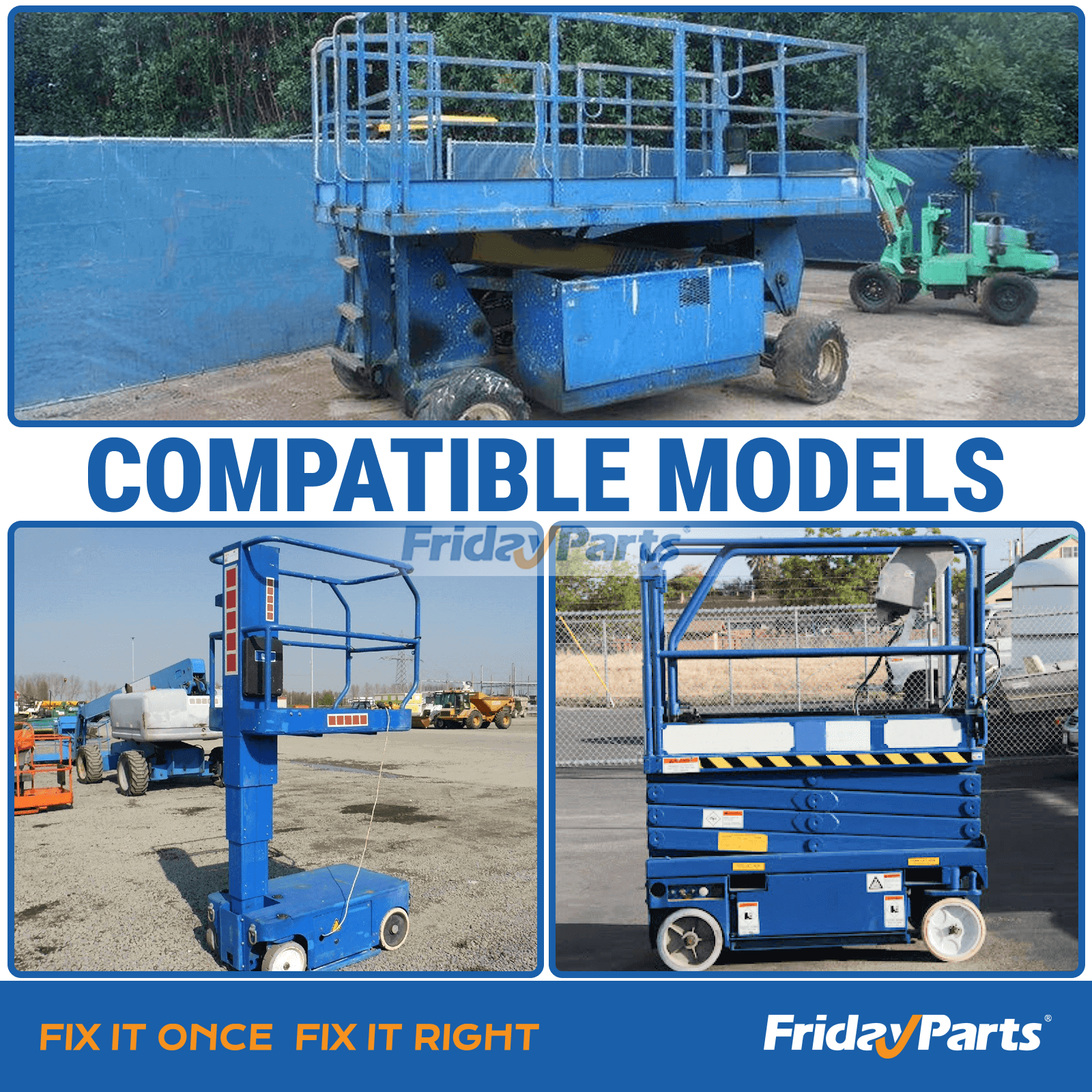 Parte para Plataformas de trabajo aéreas