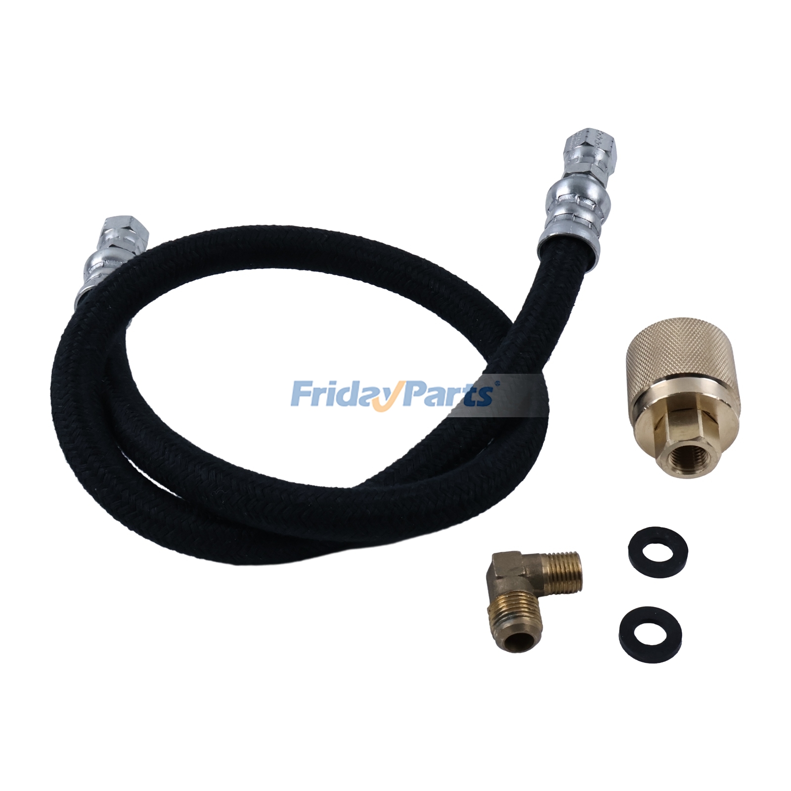 Empilhadeira  Para OUTRA MARCA - Mangueira de 34" com conector para cilindro de gás propano de empilhadeira