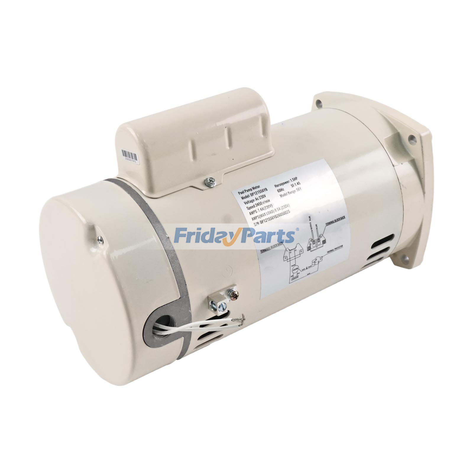 Single Phase Square Flange Motor for Others
