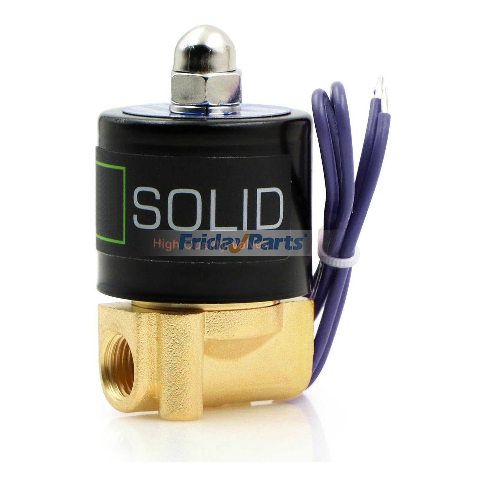 Électrovanne 3/4'' 12V 2W20 USS2-00051 pour la commande d'air, de gaz, de carburant et d'eau