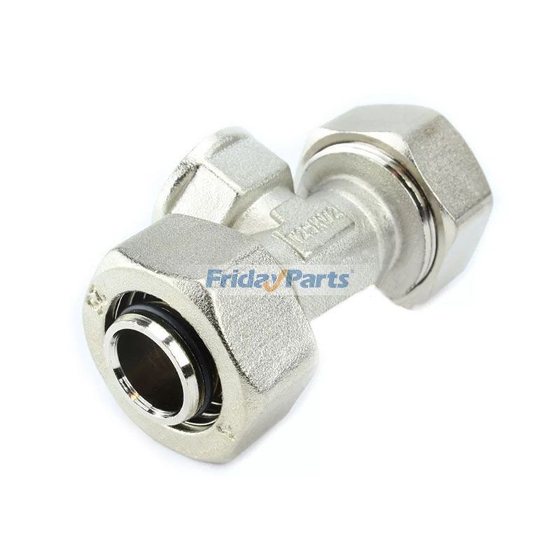 3/4" Piping Tee with 1/2" Female NPT Thread Inlet M8078 for RapidAir MaxLine Compressed Air System