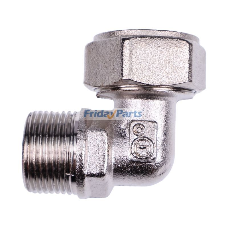 3/4 Tubing x 3/4" Male NPT Maxline 90° Elbow M8088 for Compressed Air Piping