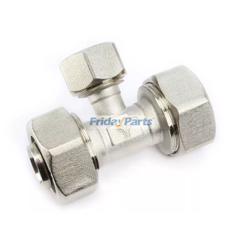 3/4" x 1/2" Piping Tee M8014 for RapidAir MaxLine Compressed Air System