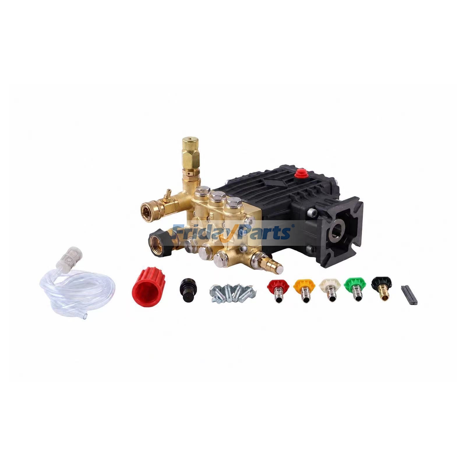 3500PSI 2.6GPM 3/4" Shaft Triplex Pressure Washer Pump 530016 for Honda GC190 GX200 Simpson MSH3125
