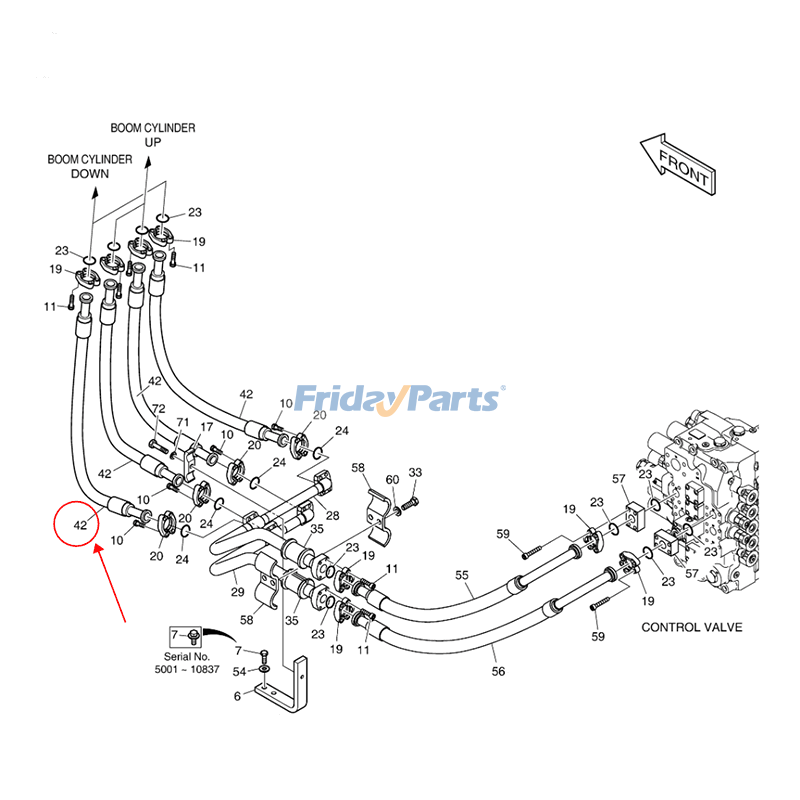 High Pressure Hose for Excavator