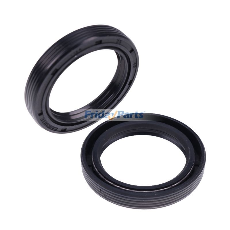 35X48X8 2 Pieces Crankcase Oil Seal 92049-7010 92049-7002 for Kawasaki Engine FH601D FH721D FH770D FH531V FH541V FH500V FH601V FH641V FH721V FX691V