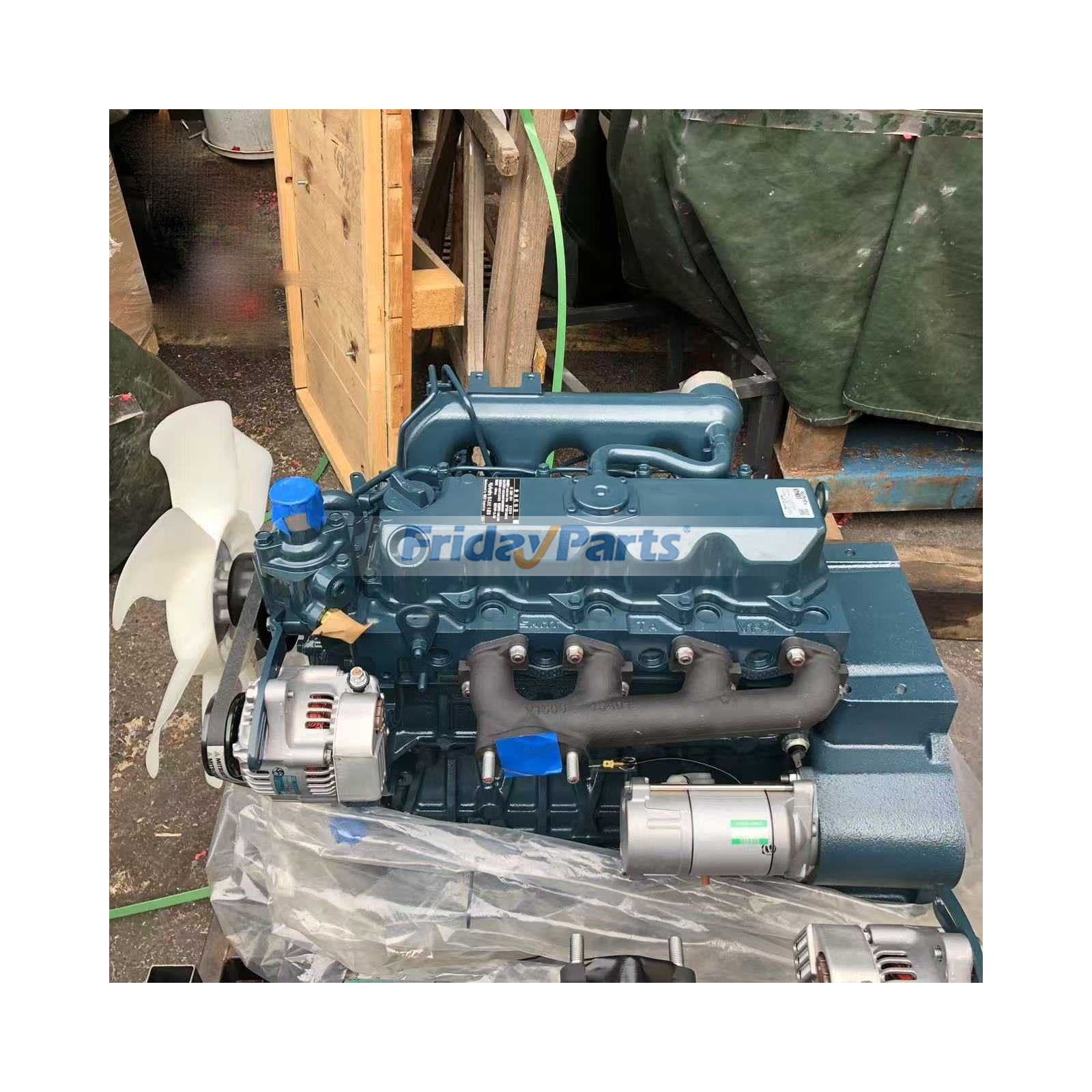 Moteur 36,0 kW 2 600 tr/min pour moteur Kubota V2403-M-DI -ET04