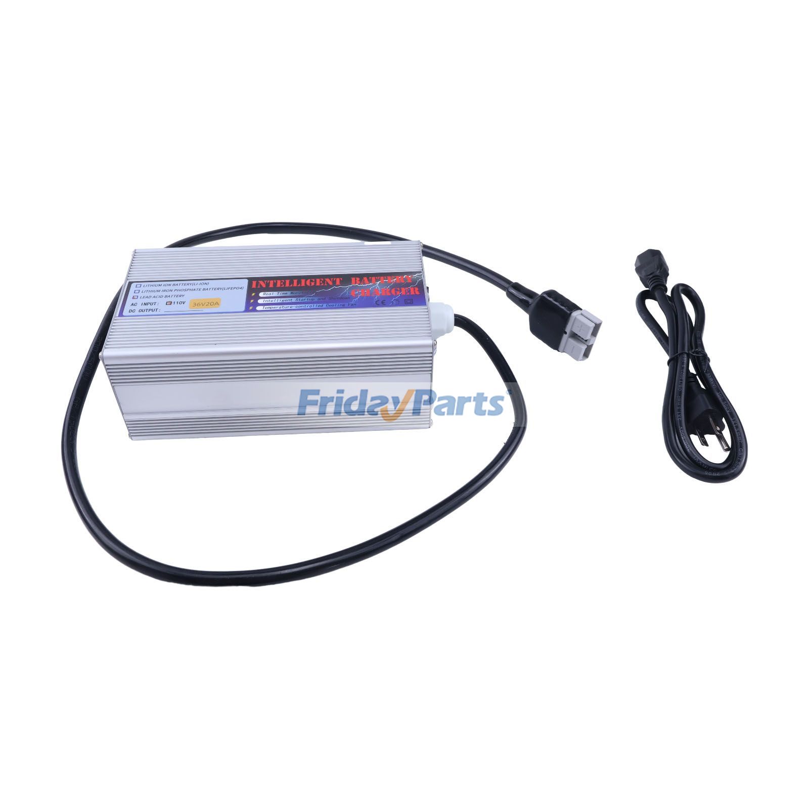 Chargeur intelligent de batterie 36 V 20 A avec prise LED SB50 pour voiturette de golf EzGo Club CarpourPour Club Car,Pour E-Z-GO,Pour Yamaha