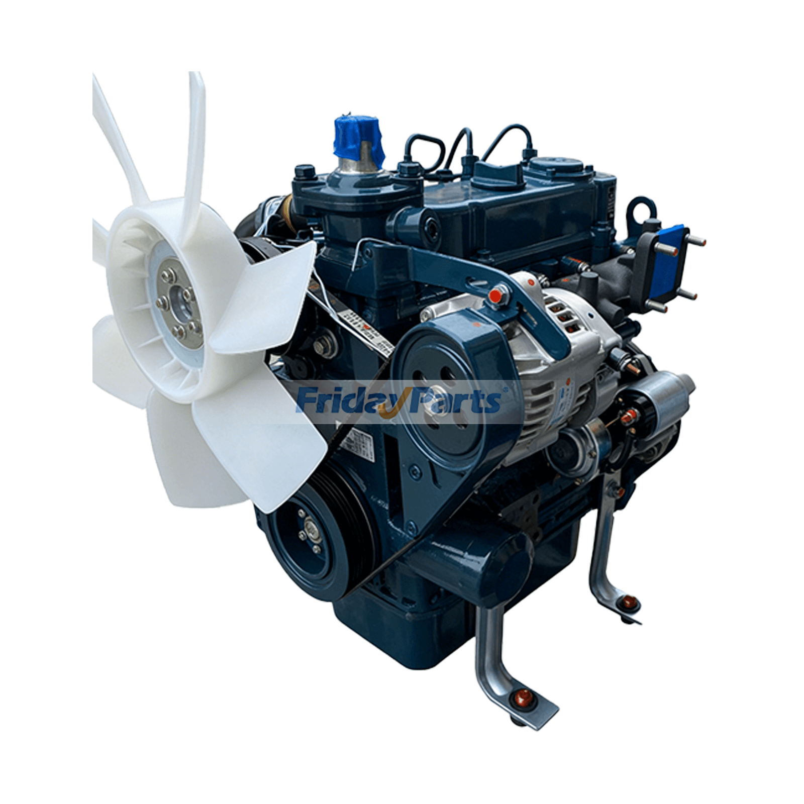 Moteur D902 D902-EF01 3600 tr/min 18,2 kW pour excavatrice Kubota, chargeuse compacte, bulldozer, tracteur compact