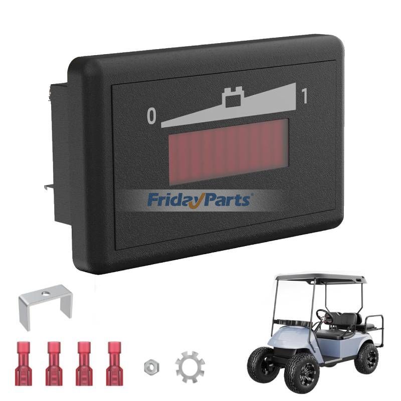 Medidor de batería para carrito de golf, indicador de carga de baterías LED de 36 V, compatible con Yamaha Club Car EZGO