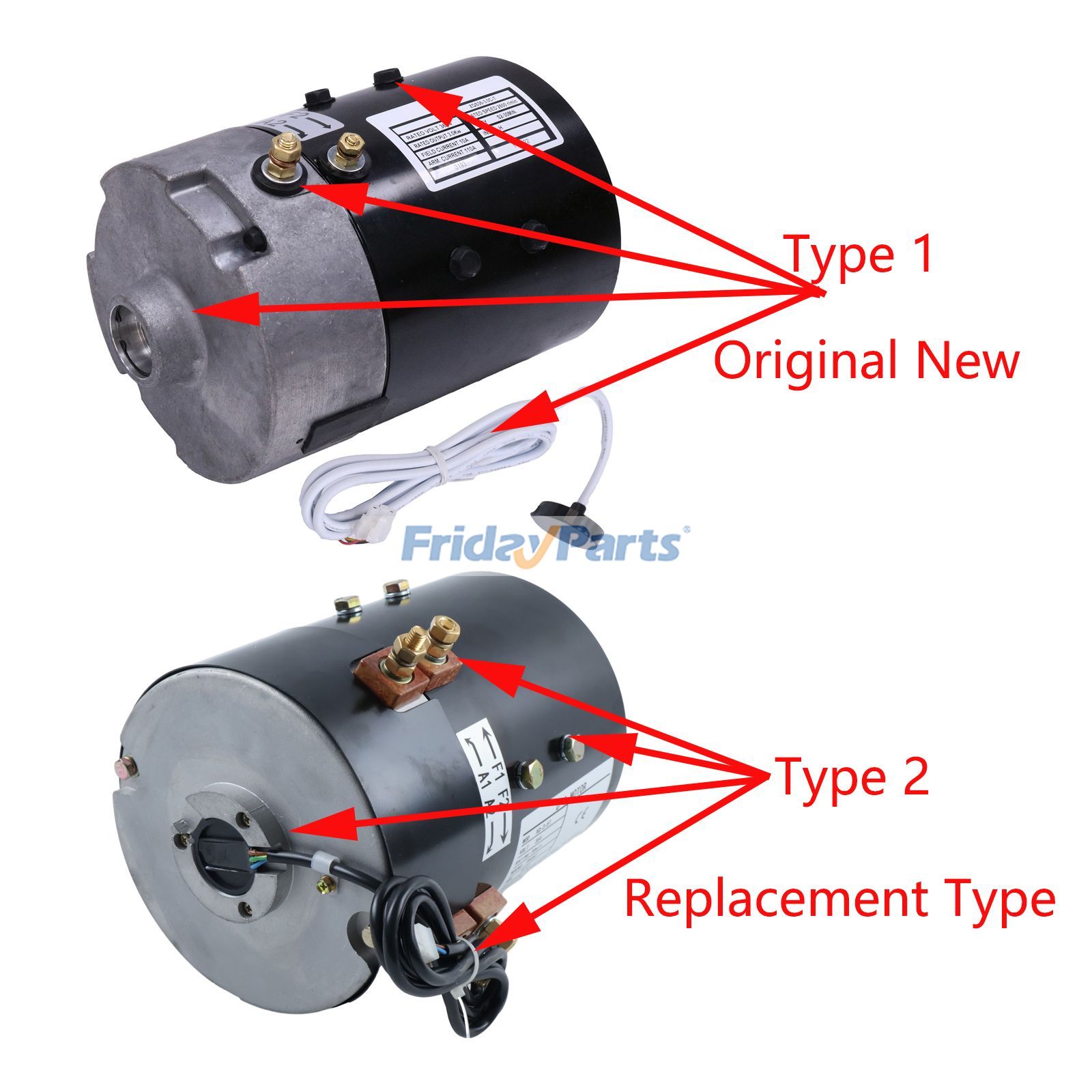 ゴルフカート 電気モーター