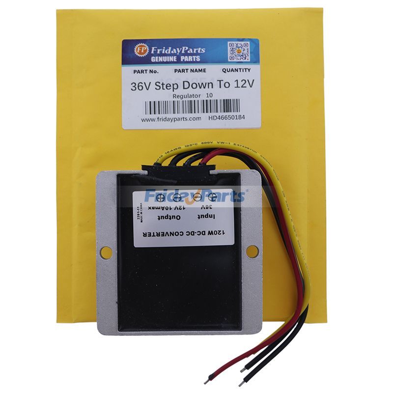 Convertisseur abaisseur de tension CC 36 V vers 12 V 10 A 120 W pourpour Voiturette de Golf