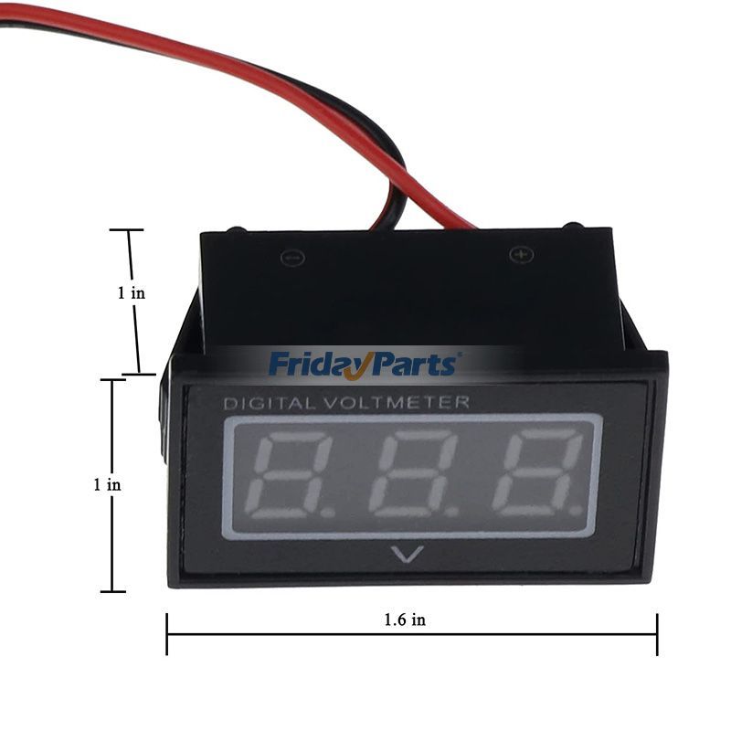 Voltmètre numérique étanche 36 V pour jauge de batterie Club Car EZGO Yamaha Bleupour Voiturette de Golf