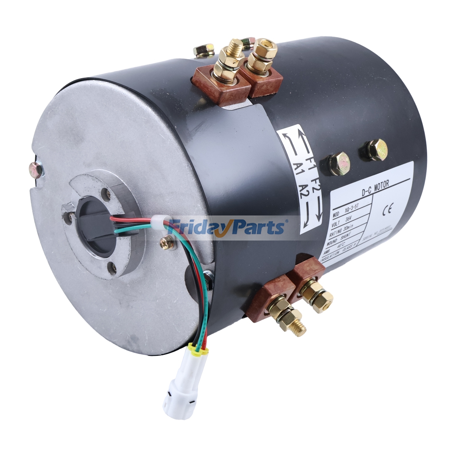 Motor eléctrico de alta velocidad de 36 V CC, 19 dientes y 3 kW, 170-500-0001-A 54035 para carrito de golf Yamaha G19 G22