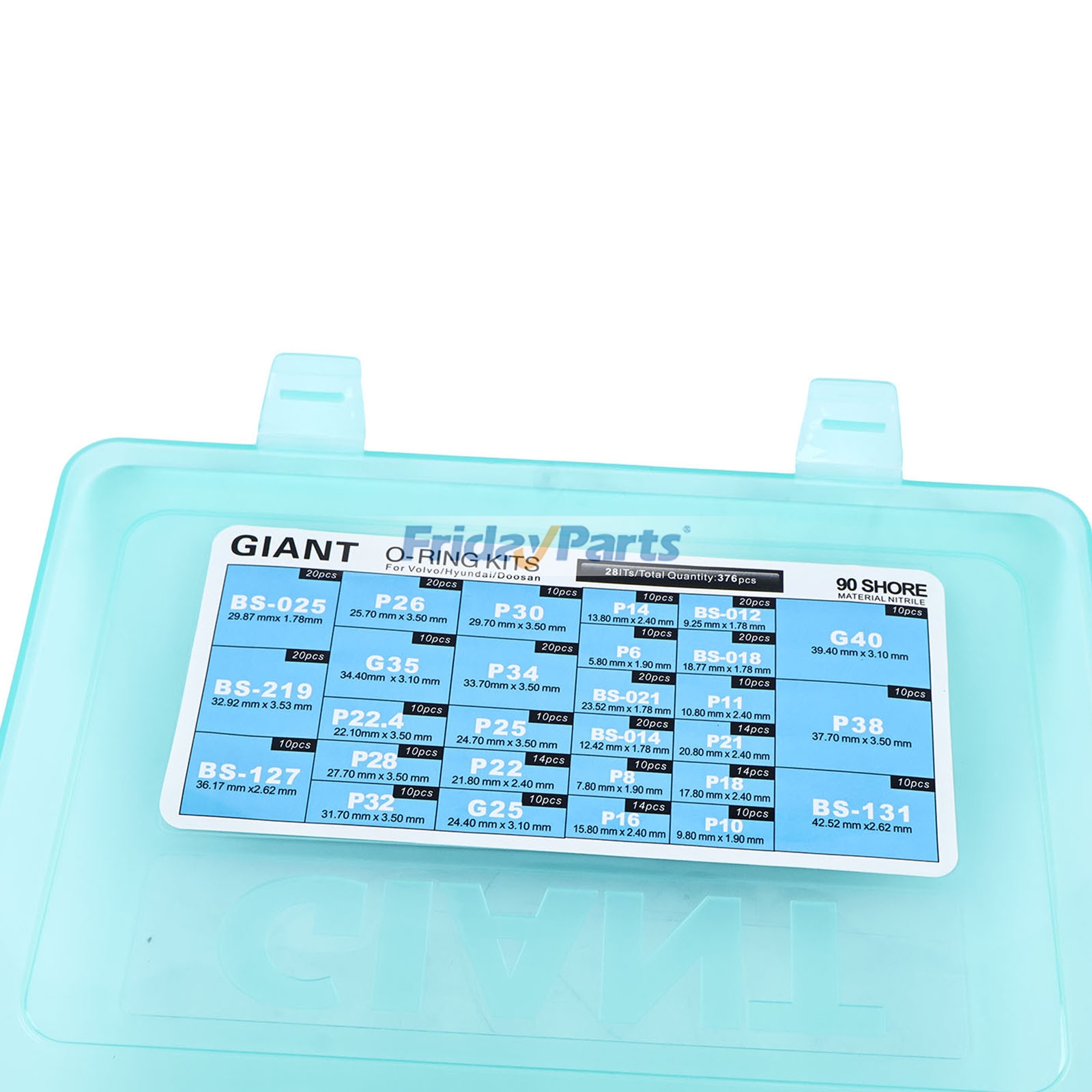 O-Ring Box For HYUNDAI Excavator