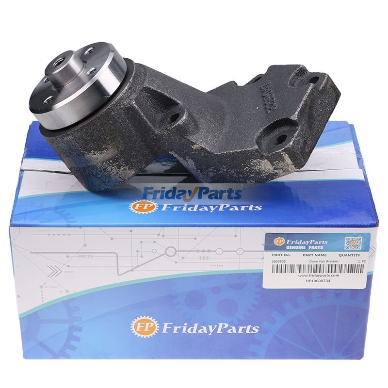 FridayParts Drive Fan Bracket 3908802 3911202 3910597 for Cummins 6CT8.3 6BT QSB6.7 4BT 6C
