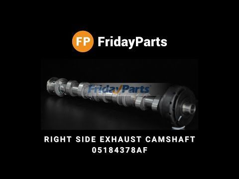 Vehicle Right Side Exhaust Camshaft 