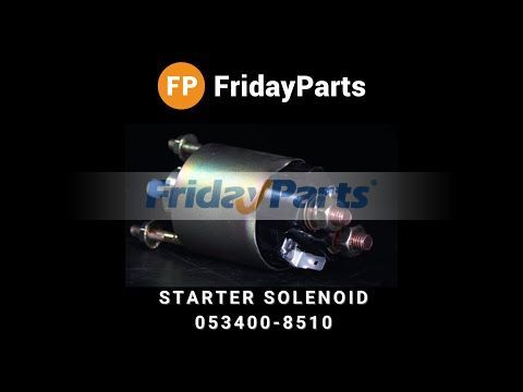  Starter Solenoid 053400-8510 SS1680 28150-10021 With 3 Terminals 12V For Denso