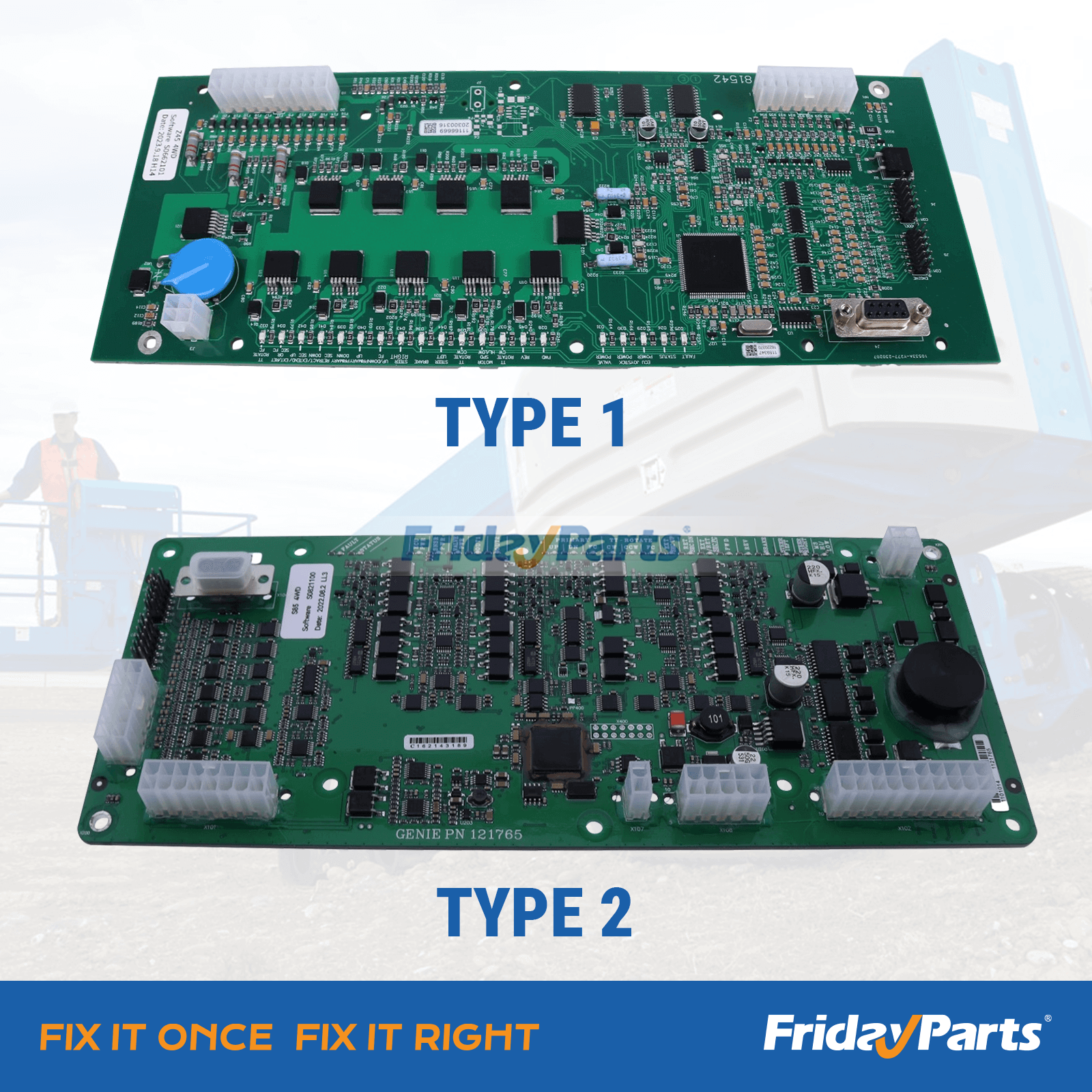Carte de circuit imprimé ECM ALC500 pour nacelle élévatricepour Nacelle Élévatrice