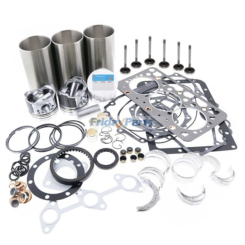 Overhaul Rebuild Kit for Komatsu Engine 3D70E-5 Sakai Heavy Industries Vibratory Roller SW200 SW230 SW250 TW200 TW230 TW250