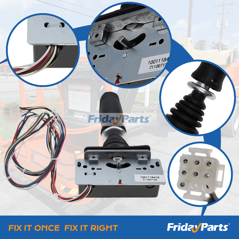 Plataformas de trabalho aéreo Para JLG - Controlador de joystick de eixo único 1001118418 1001178132 para elevadores JLG E300AJ E300AJP E400A E450A E450AJ M400A