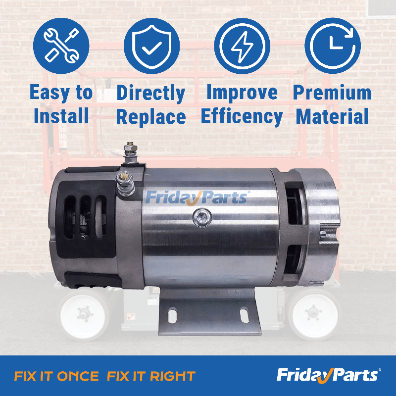 Moteur de pompe hydraulique électrique 24 volts 147664 pour Skyjack JIII3215 SJIII3219 SJIII3220 SJIII3226 SJIII4620 SJIII4626 SJIII4632pourPour Skyjack