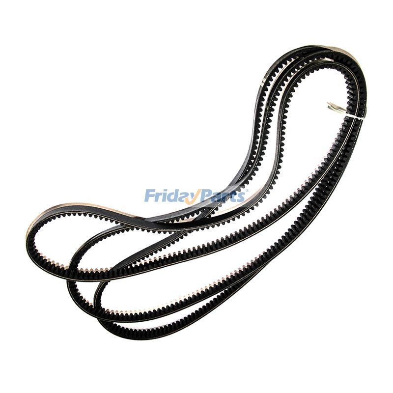 3 Pieces Belt 04122-22568 for Komatsu Engine S6D170-1A S6D170-1C Excavator PC1250-7 PC650-5 Dozer D155C-1P