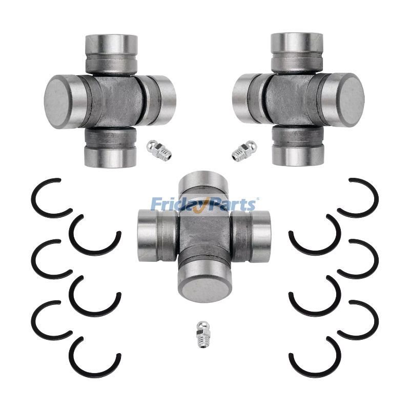 3 Pieces Front Drive Propeller Shaft U-Joint 49050-1075 for Kawasaki UTV KAF950 Mule KAF400 Mule