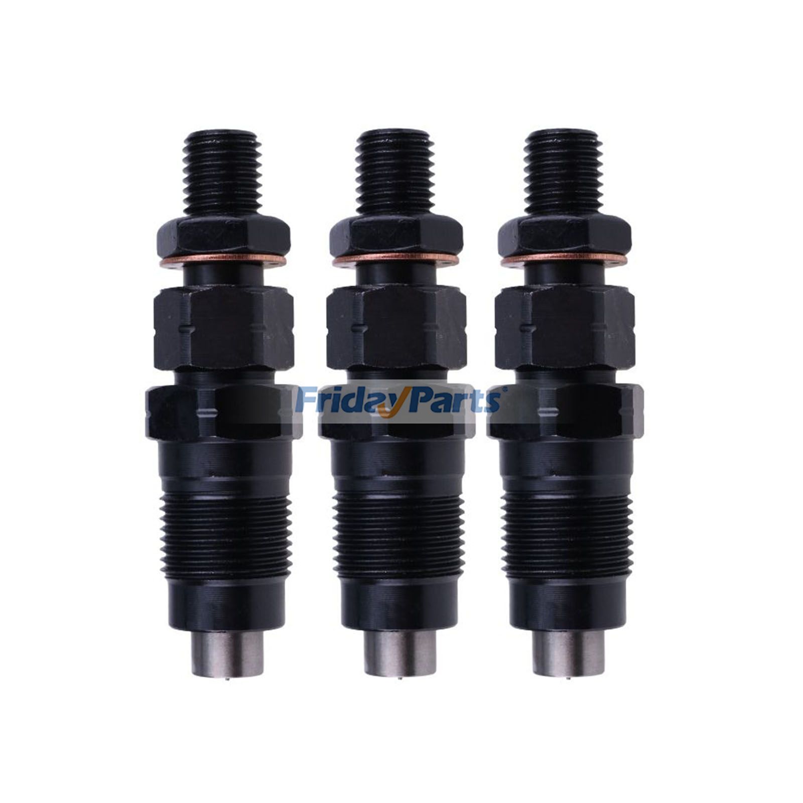 3 Pieces Fuel Injector HK12020000A3 for Branson Tractor 2810 2910(i) 3110i 3120R 3820(i)