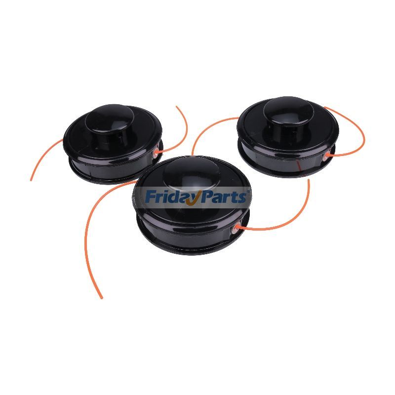 3 Pieces Trimmer Head 21560070 for Echomatic Trimmer DSRM-2600 DSRM-2600U DSRM-2100