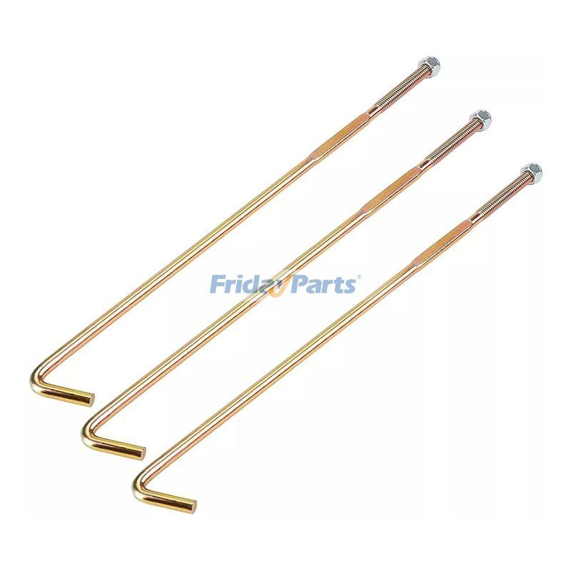 Tige de maintien de batterie 3 pièces, écrou en J 11098G6 00571G2 602896 pour voiturette de golf électrique EZGO RXV à partir de 2008