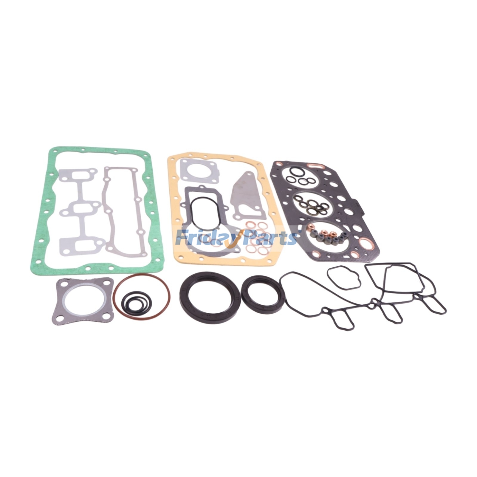 Kit de joints de révision pour moteur Yanmar 3TNV70 excavatrice VIO10-2 VIO15-2A VIO15-3 VIO17pourPour Cub Cadet,Pour HITACHI,Pour JOHN DEERE,Pour KOMATSU,Pour AUTRE MARQUE,Pour Takeuchi