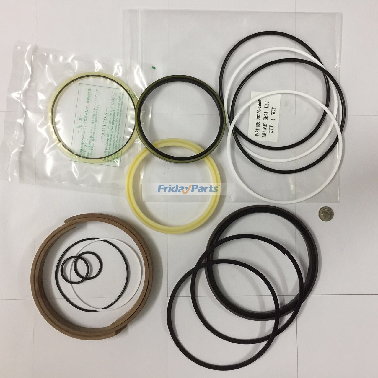 Excavator Bucket Cylinder Seal Kit