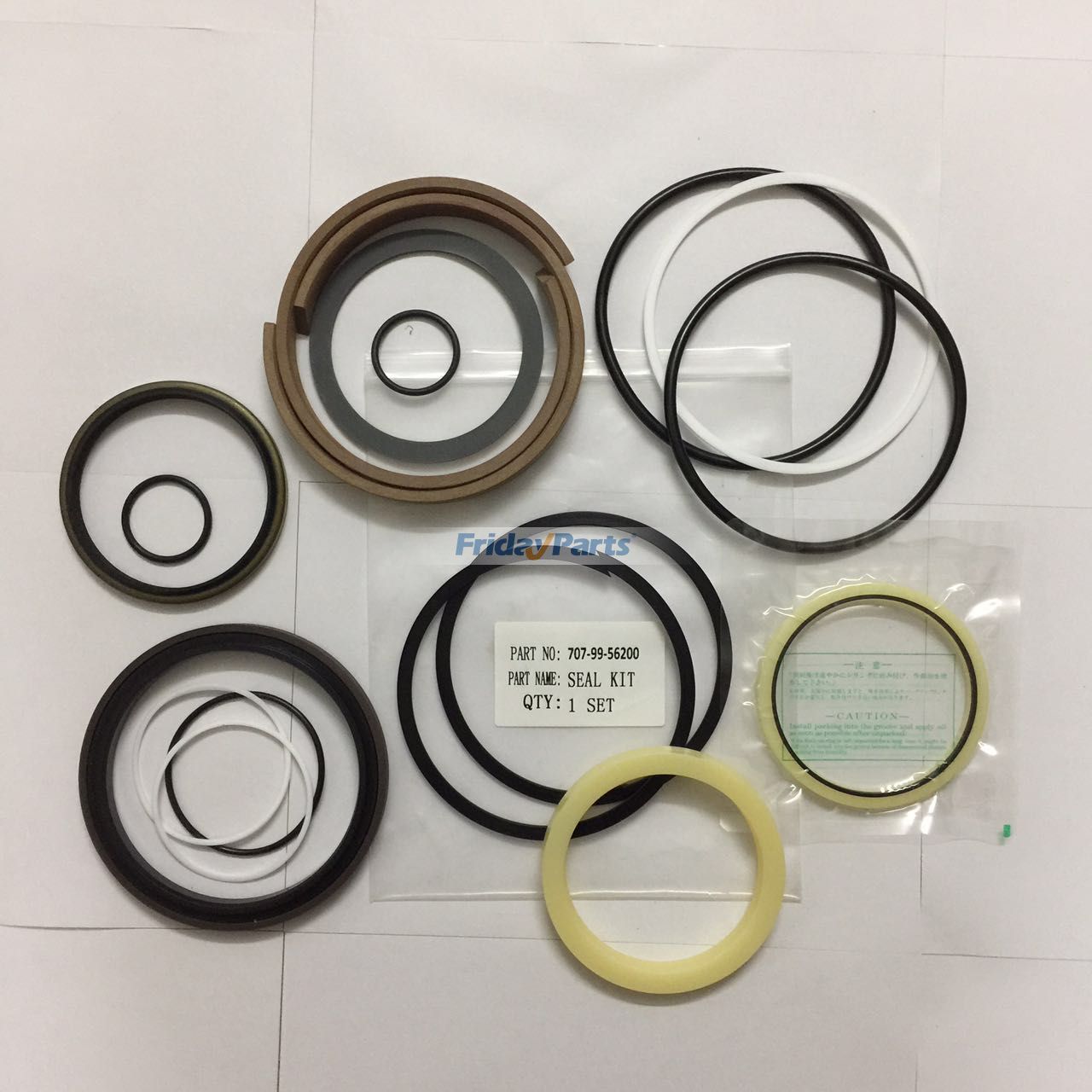 For Komatsu Excavator PC750-6 Bottom Dump Cylinder Seal Kit 707-99-56200