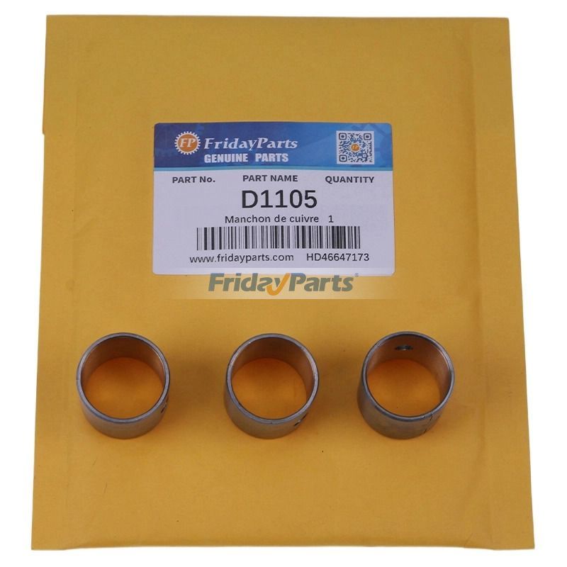 3Pcs Connecting Rod Bushing 98-9515 115-3014 for Kubota Engine D1105 Toro Groundsmaster 328D 228-D Reelmaster 5400-D 5500-D Loader 22327