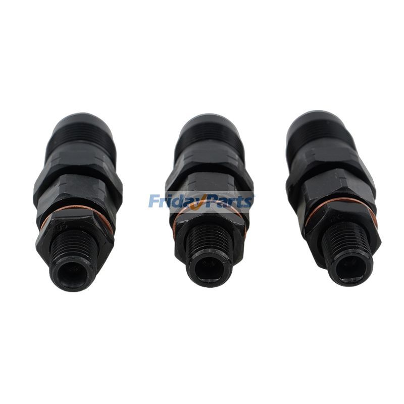 3Pcs Fuel Injector for Yanmar John Deere for Excavator