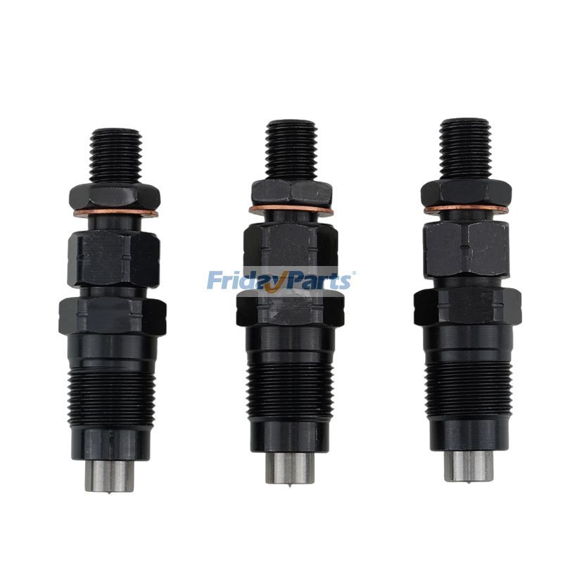 3-teiliges Einspritzventil AM882410 MIA881565 für Yanmar-Motor 3TMN72 3TNM74F 3TNV80F 3TNV76 3TNV70 3TNE68C 3TNE74 John Deere Traktor 1023E 1025R 1026R 2025R 2026R