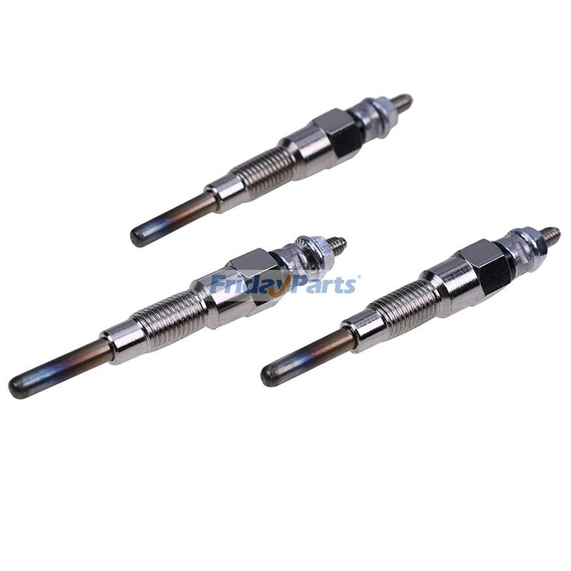 Lot de 3 bougies de préchauffage pour élévateur Kubota Genie GS-2668 GS-2669 GS-3268 GS-4069 Z-45/25 Z-60/37 Pour Genie