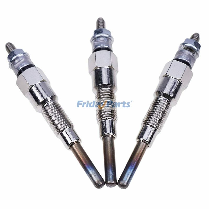 Lot de 3 bougies de préchauffage 839119GT pour moteur Kubota D1105 Genie Lift GS-2668 GS-2669 GS-3268 GS-4069 Z-34/22 Z-45/25 Z-60/37pourPour Genie