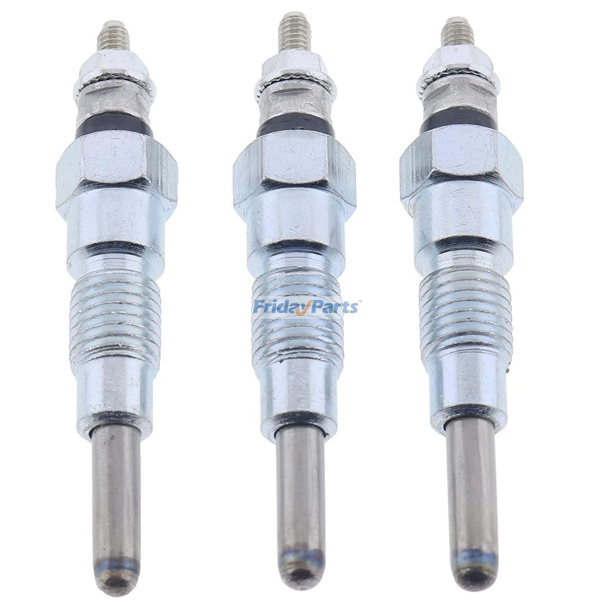 3pcs Glow Plugs MIU802457 M811937 for Yanmar Engine 3TNV76 3TNM74