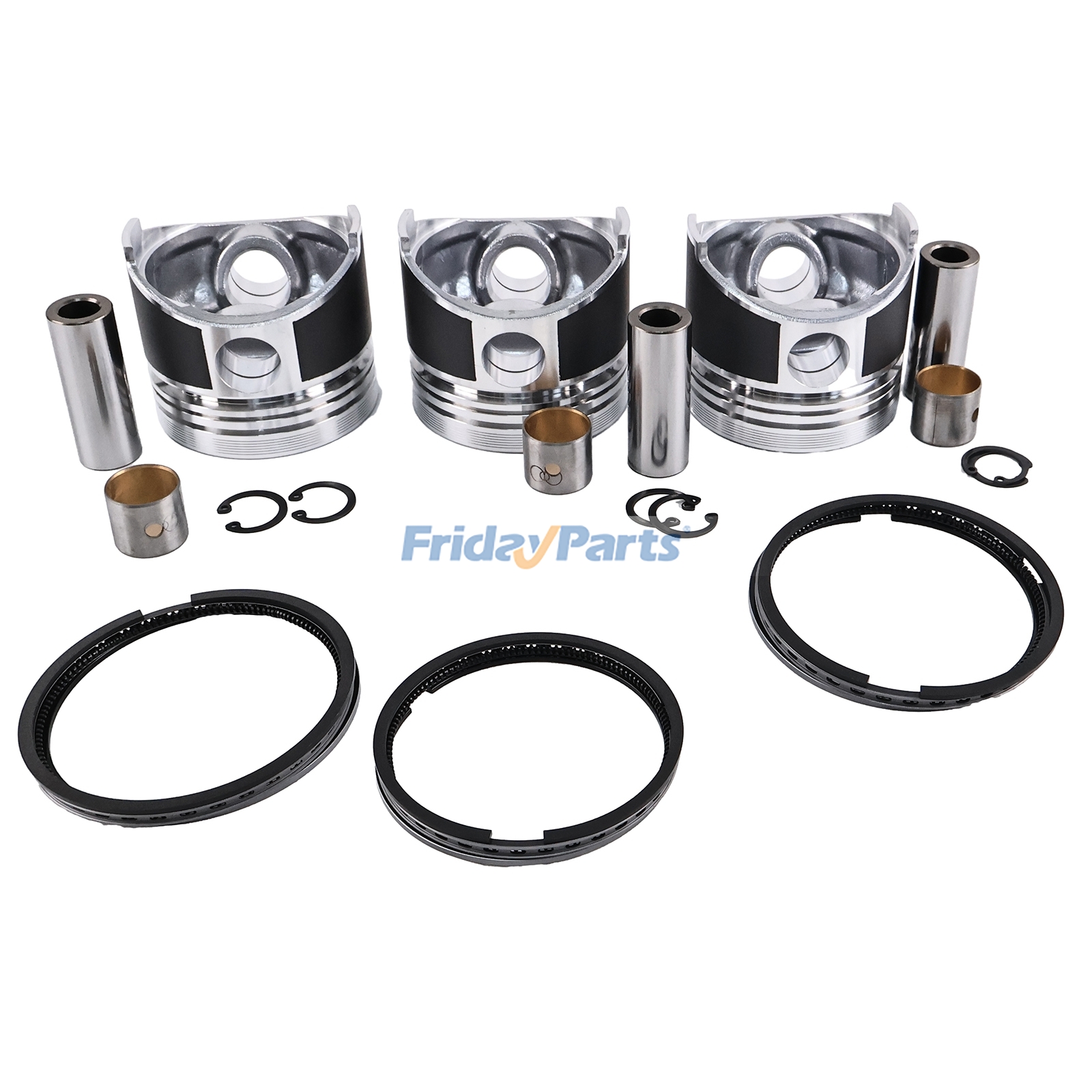 Engine,Tractor STD Piston Kit with Ring