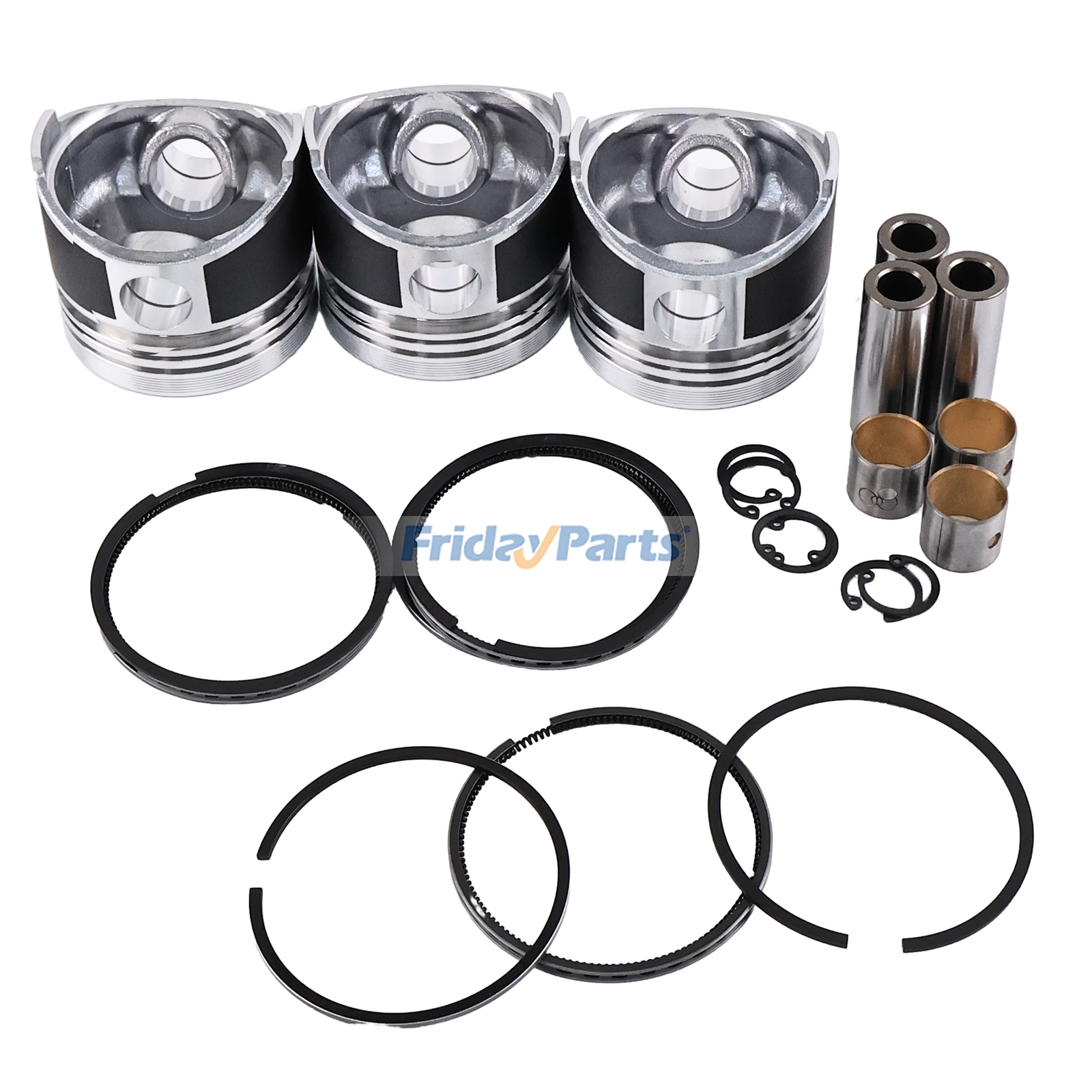 STD Piston Kit with Ring compatible with Engine,Tractor