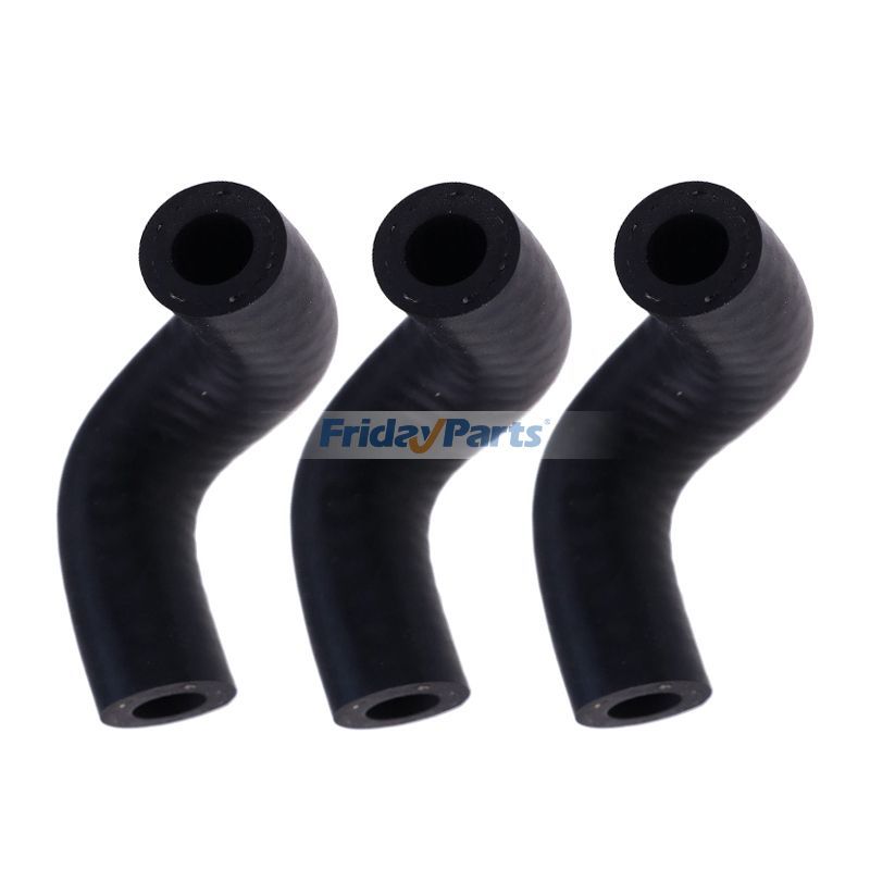 3 Stücke Wasserrücklaufrohr 16805-72870 für Kubota Motor D722 D902 Z602 Traktor B7300HSD B7410D BX1860 BX1880 BX2230D BX2360 BX2380