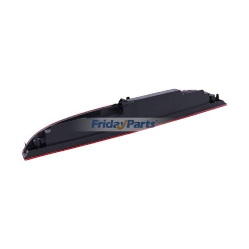 Red LED Rear Third Brake Stop Light – Fits Renault Clio II MK2 (1998-2006), Black Housing, 12 Bulbs