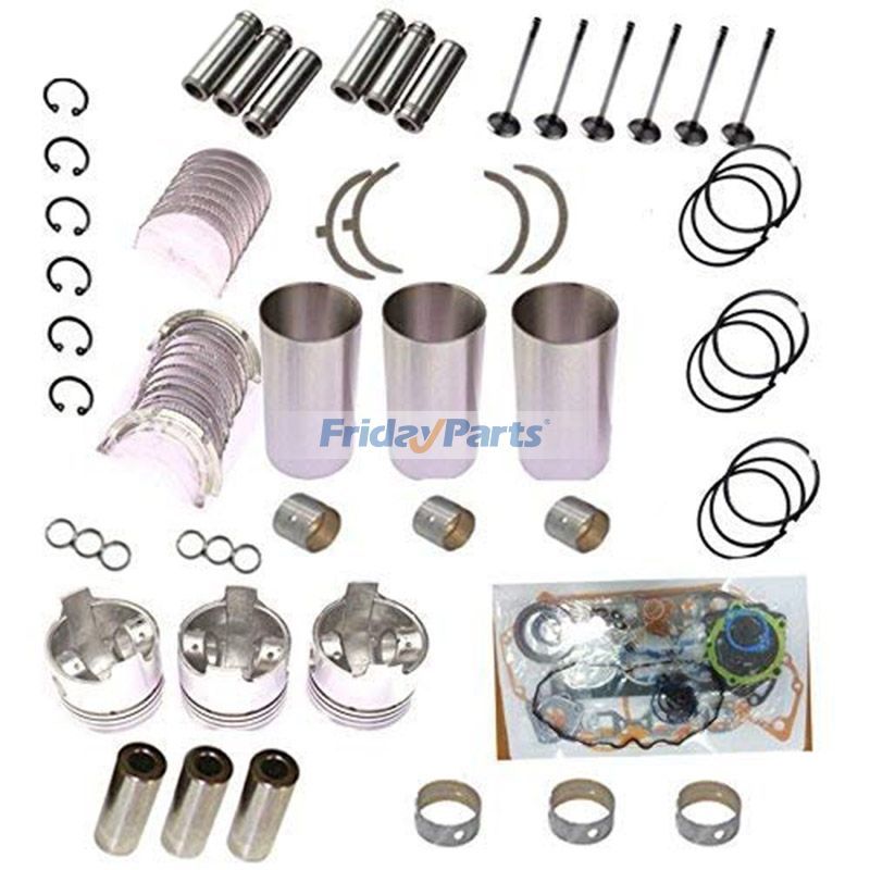 3TNB82 Overhaul Rebuild Kit for Yanmar Engine FX215M FX215 FF225D F215 Tractor