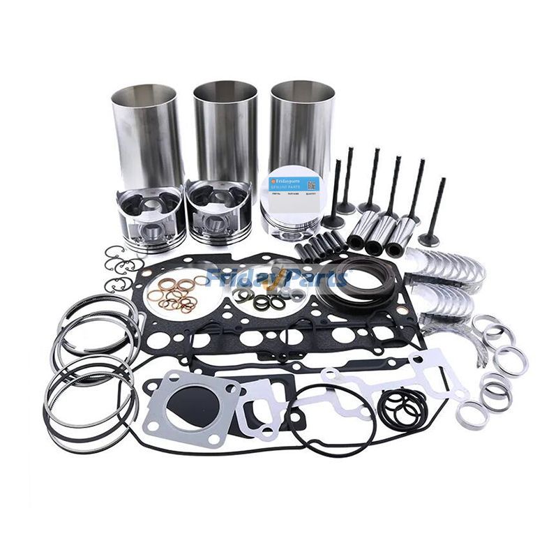 Kit de reparación y reconstrucción para motor Yanmar 3TNV88 Cargador Gehl 2026 3640E 3840 SL3635 SL3840 SL3935