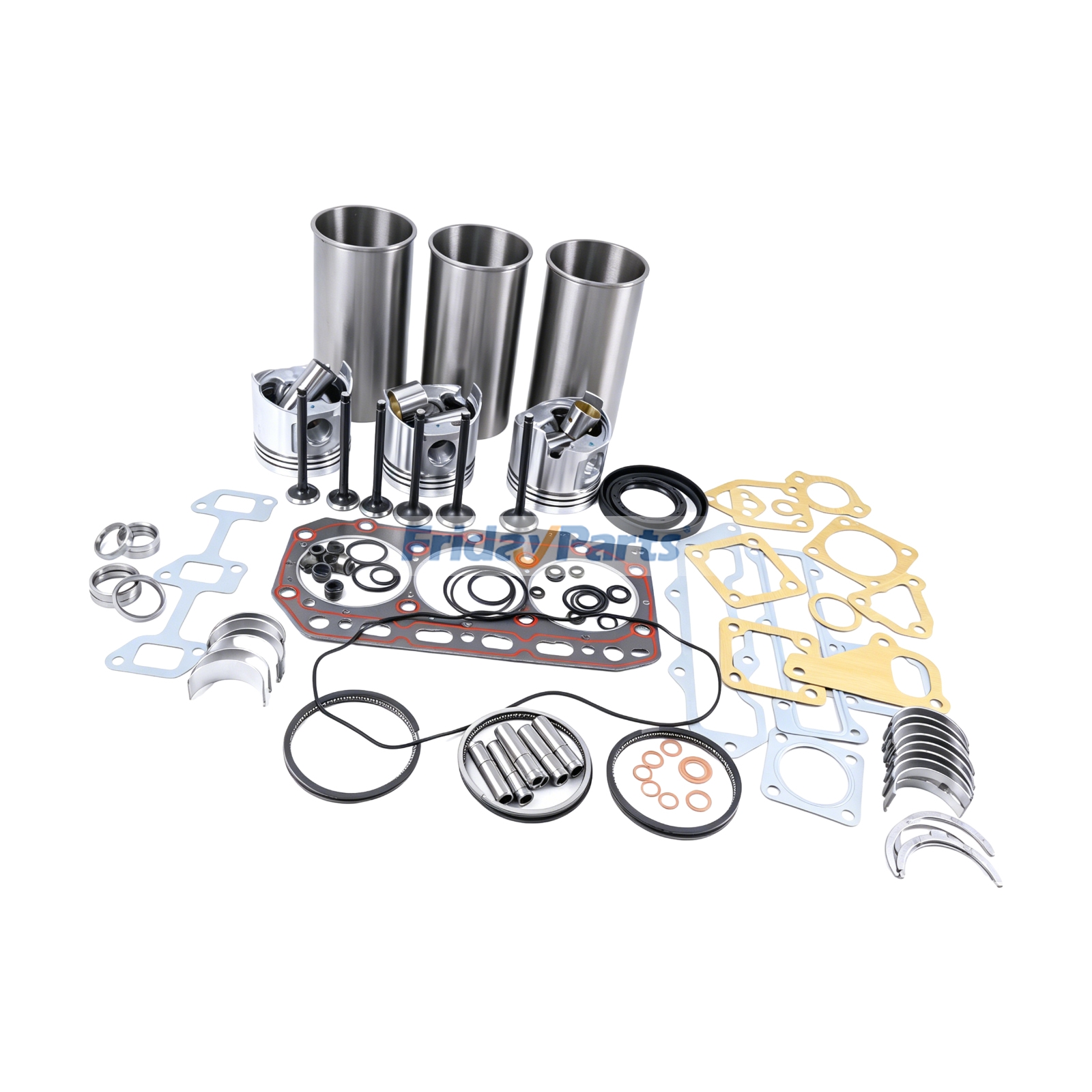 Kit de reparación y reconstrucción para motor Yanmar 3TNV88 Cargador Gehl 2026 3640E 3840 SL3635 SL3840 SL3935