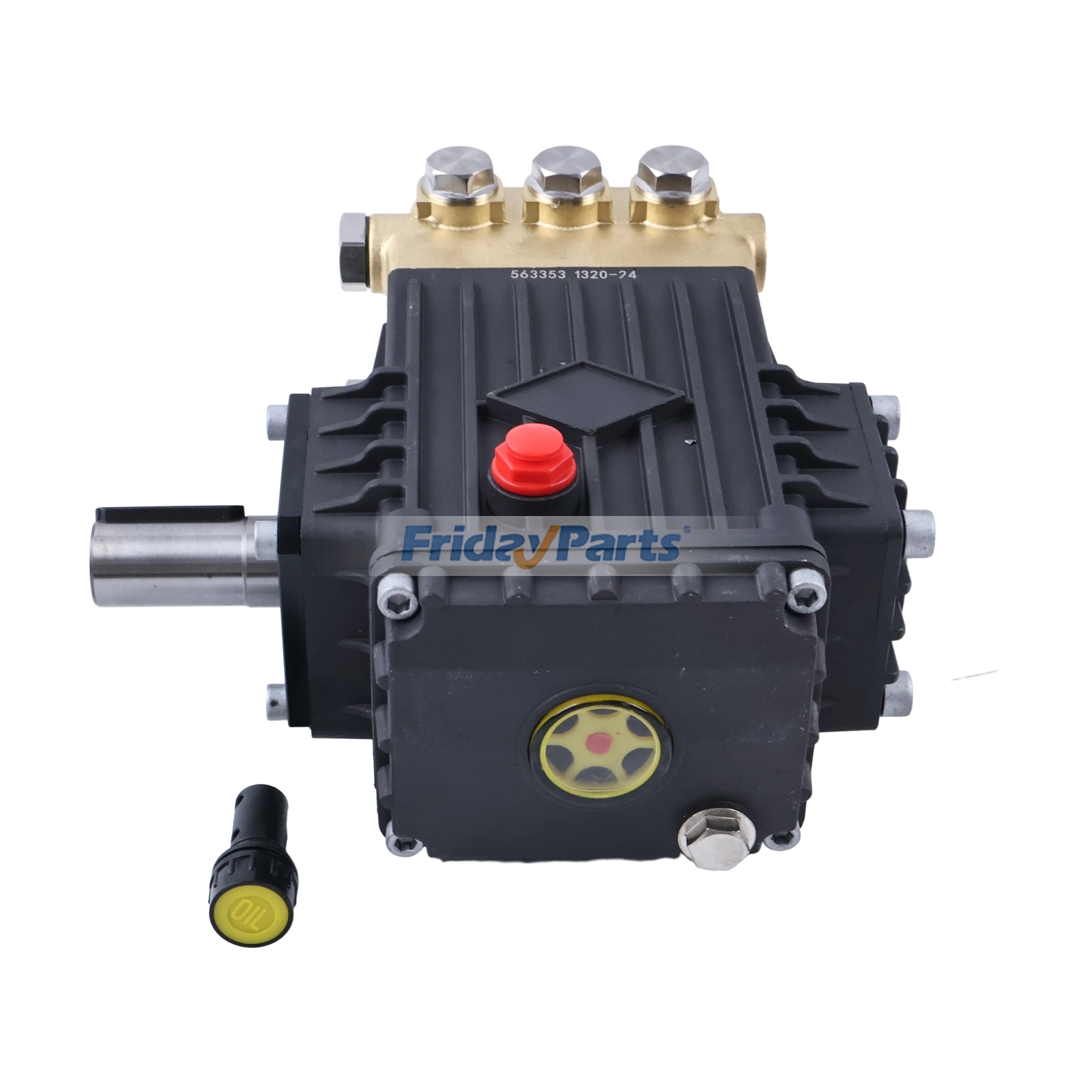 Bomba de hidrolavadora de 4.0 GPM y 1750 RPM, repuesto para bomba General EP1812S17 de FridayParts