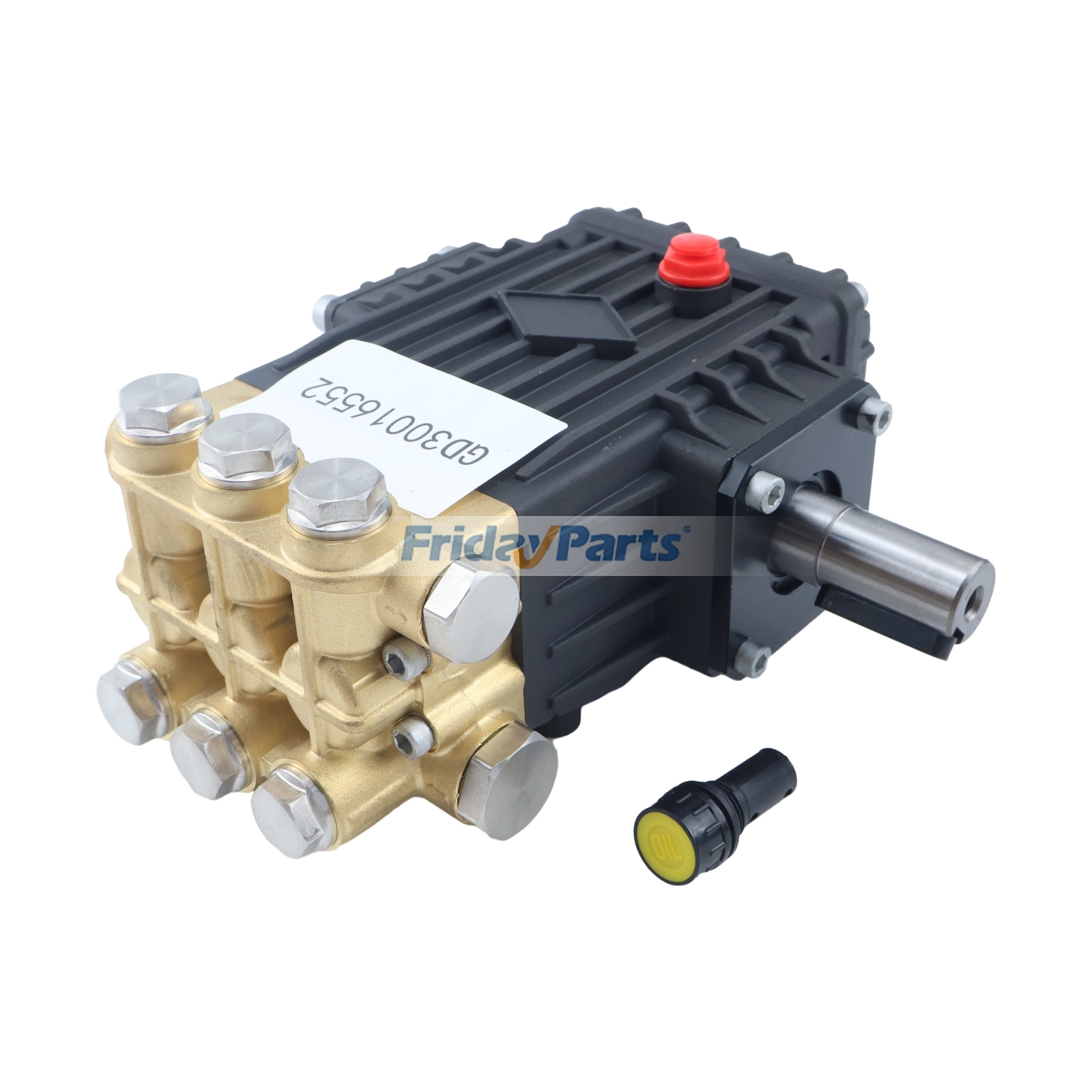Bomba de repuesto para hidrolavadora de 4.2 GPM y 1750 RPM para General Pump TX1813S17